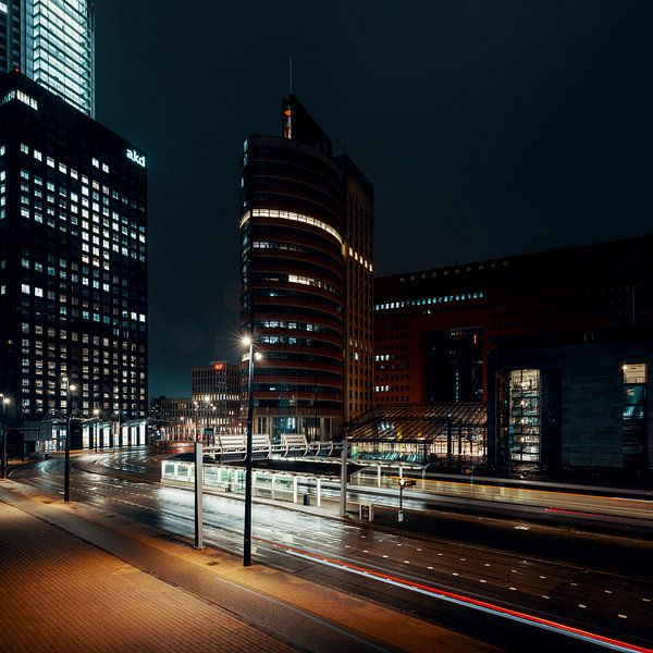 Eine Nacht auf dem Wilhelminaplein von Paul Poot