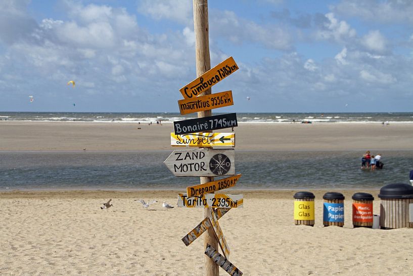Signalisation de la plage par Hofstadfotografie