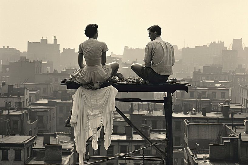 New York 1920 couple II. von Roy Lemme