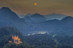 Pleine Lune sur Walter G. Allgöwer