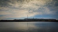 Avond valt over Helgoland