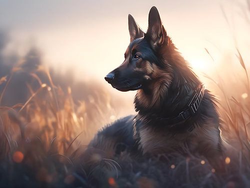 German Shepherd dog