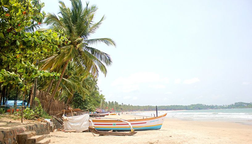 Strand in Indien van Florian Franke