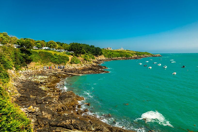 Scenic hike to the Pointe du Grouin in beautiful Brittany - Cancale - France by Oliver Hlavaty