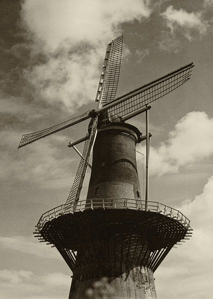 Moulin à maïs De Noord Rotterdam par Rob van der Teen