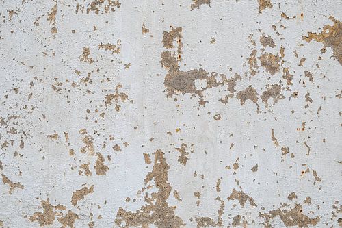 Old walls finished with whitewash