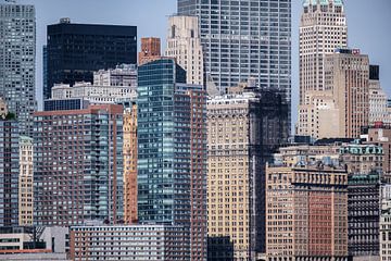 Skyline Lower Manhattan, New York City van Eddy Westdijk