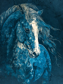 Blauw Paard van Marjolein Deelen