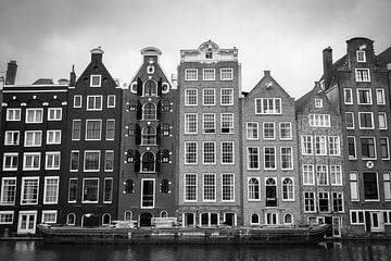 Maisons du canal d'Amsterdam sur Vincent de Moor