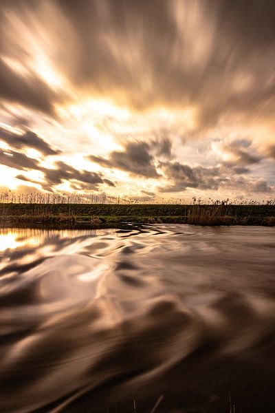 Schipbeek Markelo, long exposure. by Frank Slaghuis