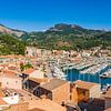 Port de Soller Mallorca Insel, schöner Jachthafen von Alex Winter
