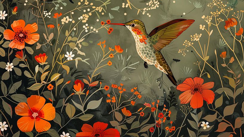 Kolibri von Schwarzer Kaffee