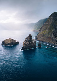 Madère, Ribeira da Janela sur Peter Santema