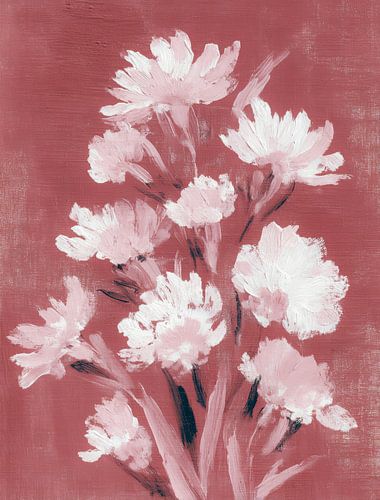 Floral study in Expressive Brushstroke