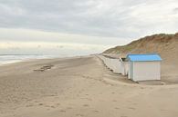 Strandhäuser auf Texel von Denise van Gerven Miniaturansicht