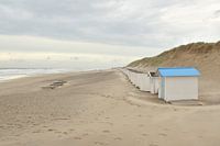 Strandhuisjes op Texel