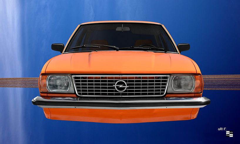 Opel Ascona B flying Art Car by aRi F. Huber