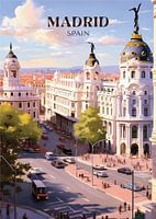 Madrid Spanien