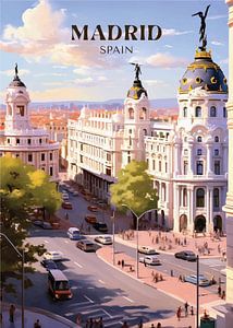 Madrid Spanien