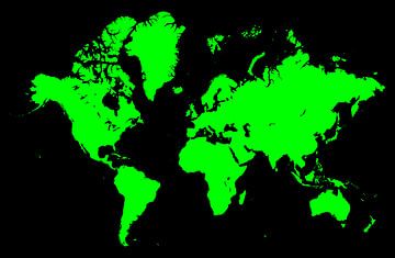 The world in two thousand and twenty-two (green)