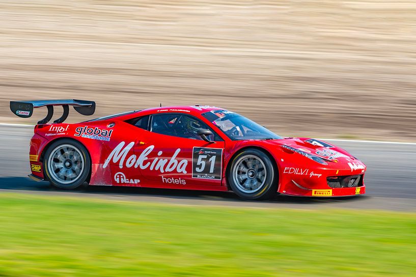 Ferrari 458 Italia GT3 race car by Sjoerd van der Wal Photography