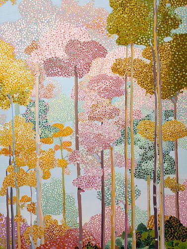 Kleurrijke Bomen | Colorful Tree Tapestry