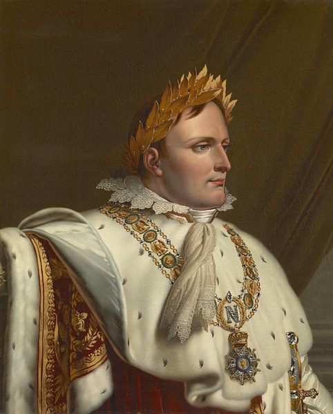 Portrait of Napoléon in His Coronation Robes, Anne-Louis Girodet-Trioson by Masterful Masters