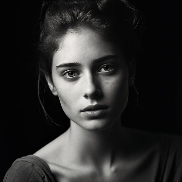 Portrait von fernlichtsicht