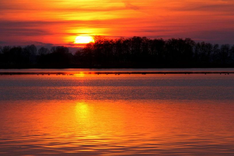 Sunset by Gert-Jan Siesling