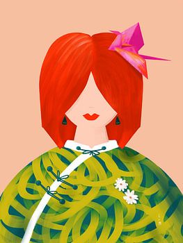 Das Mädchen mit dem Kran