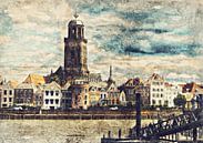 Deventer (schildering) van Bert Hooijer thumbnail
