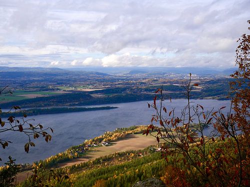 Vue sur le Steinsfjorden