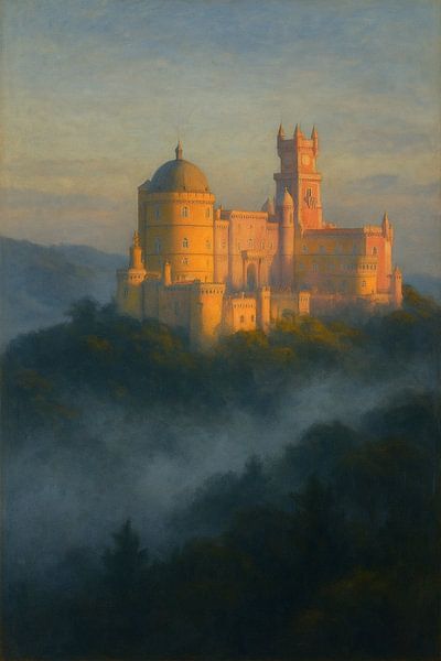 Dromerige sereniteit in Sintra - Het paleis in de mist van Travel Shop