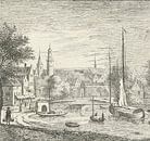 Anthonij van der Haer, Außerhalb des Tolsteeg-Tors in Utrecht, ca. 1745 - 1785 von Atelier Liesjes Miniaturansicht