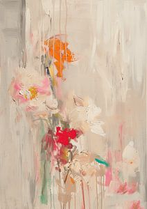 Moderne und abstrakte Blumen