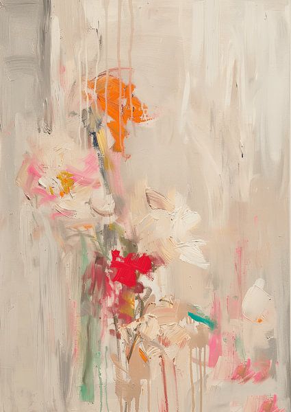 Moderne en abstracte bloemen van Studio Allee