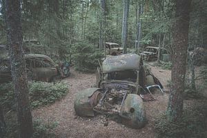 Oldtimer autowrak