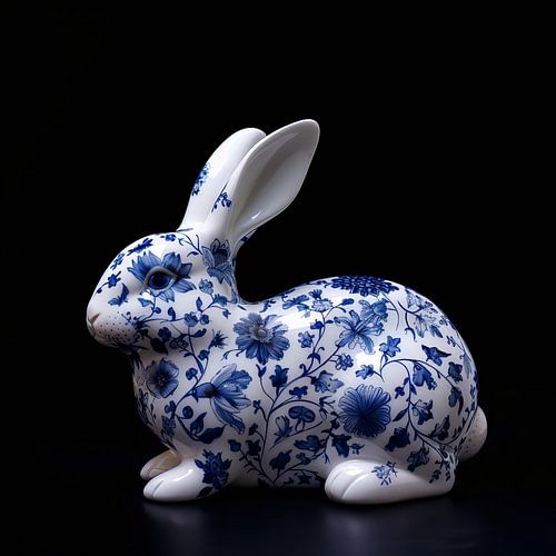 Delft Blue Rabbit
