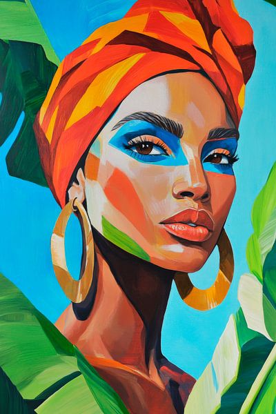 Play of colours of beauty by Poster Art Shop