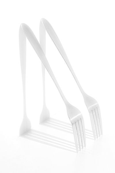 High-key cutlery by Tamara Blom