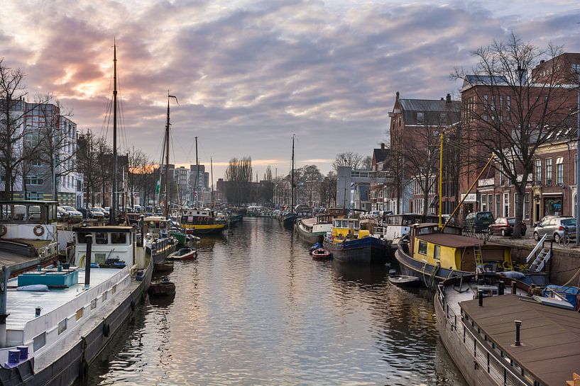 Zicht op de Noorderhaven_Groningen_2016 by Ronnie Schuringa