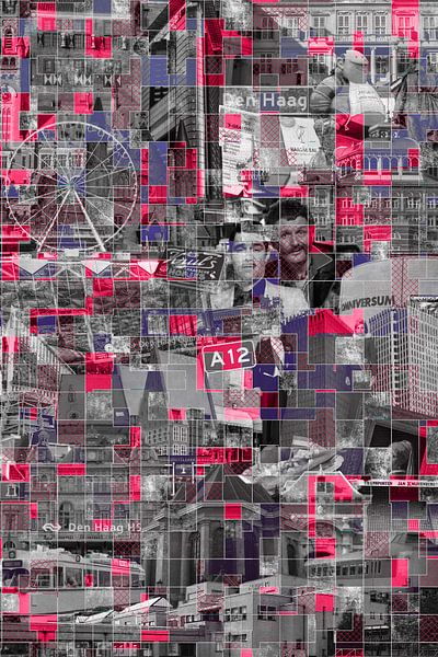 The Hague collage by Stef van Campen