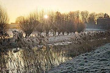 Lever de soleil à Partij-Wittem sur Rob Boon