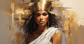 Golden Gaze: Majesty of the Nile by Emil Husstege