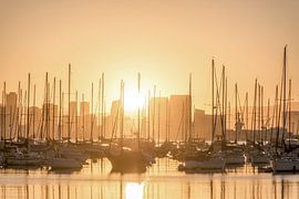 Nautical Sunrise - San Diego Harbor by Joseph S Giacalone Photography