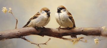 Bird Painting by Eye catching paintings