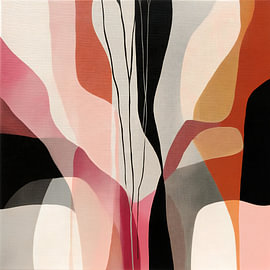 Retro Boho Abstract