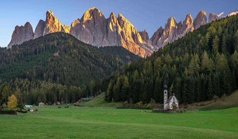 Vilnösstal Zuid-Tirol van Achim Thomae Photography