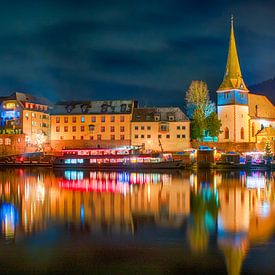 Stadtansicht mit Spiegelung von Jens Hertel