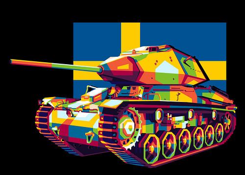 STRV 74 in WPAP Illustration